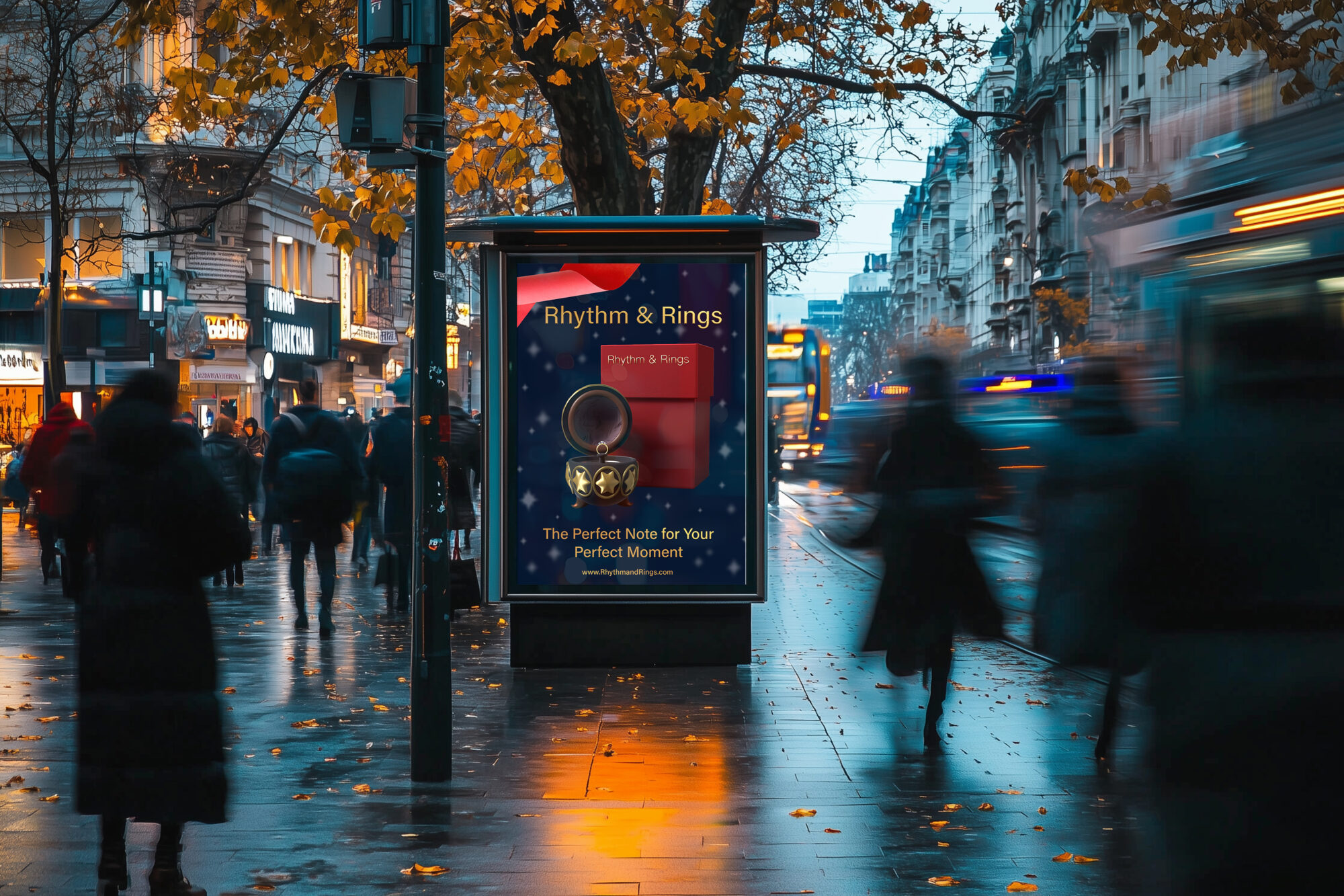 Featured image for “Rhythm & Rings Poster and 3D Design”